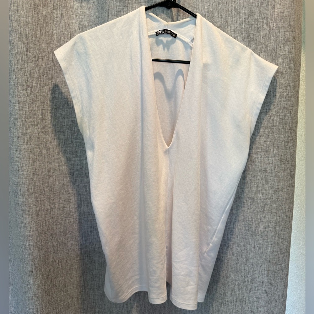 Zara Elegant White Top
